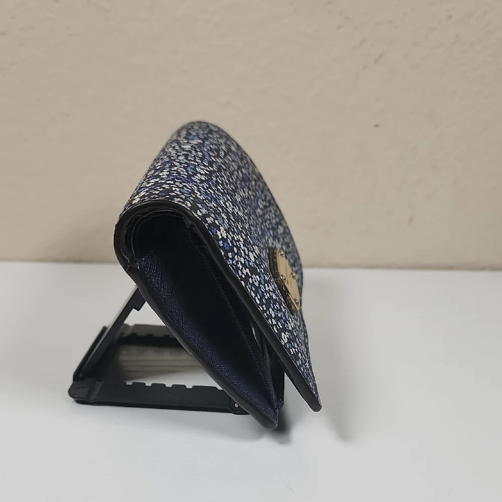 Michael Kors Navy Floral Wallet